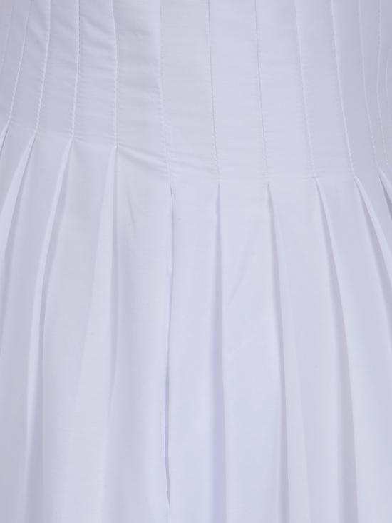 26SS 세미쿠튀르 롱 원피스 S6SK27 A03 WHITE - SEMI-COUTURE