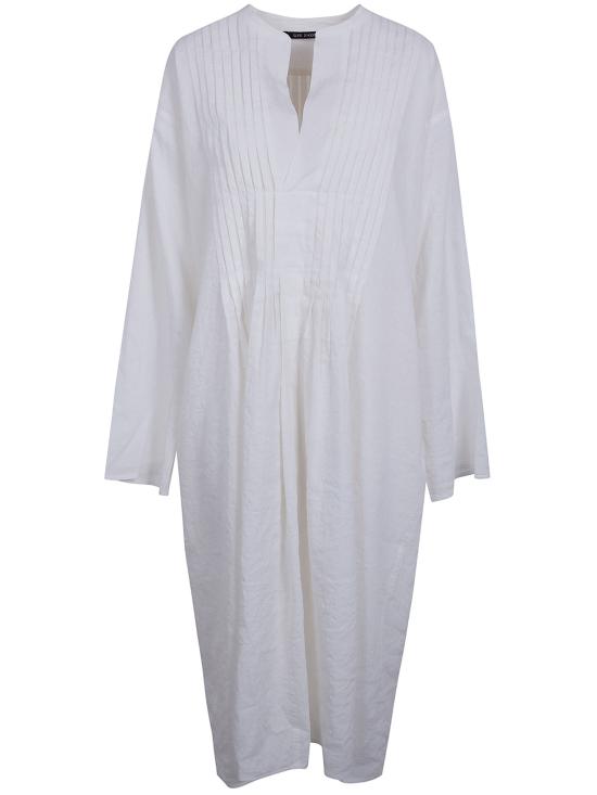 26SS 소피 드후레 롱 원피스 S26DONGLION 01 WHITE