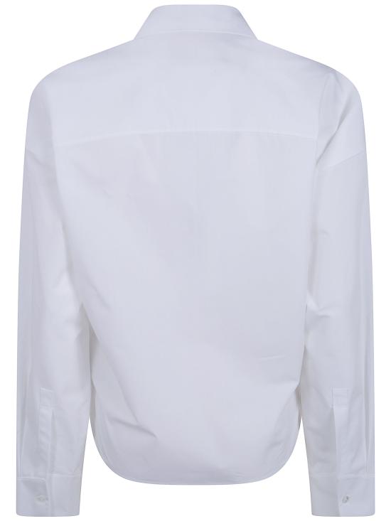 26SS 발망 블라우스 GF0HU491CG72 0FB WHITE - BALMAIN