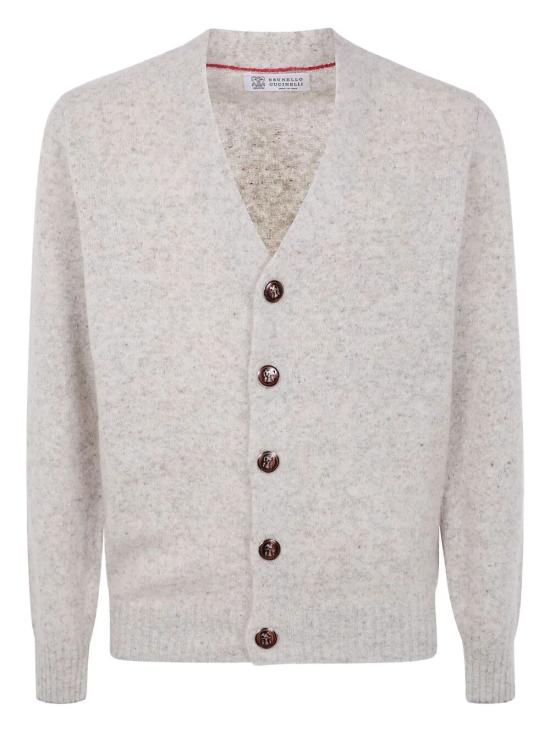 25FW 브루넬로 쿠치넬리 도네갈 가디건 MOH709206 CL073 GREY - BRUNELLO CUCINELLI
