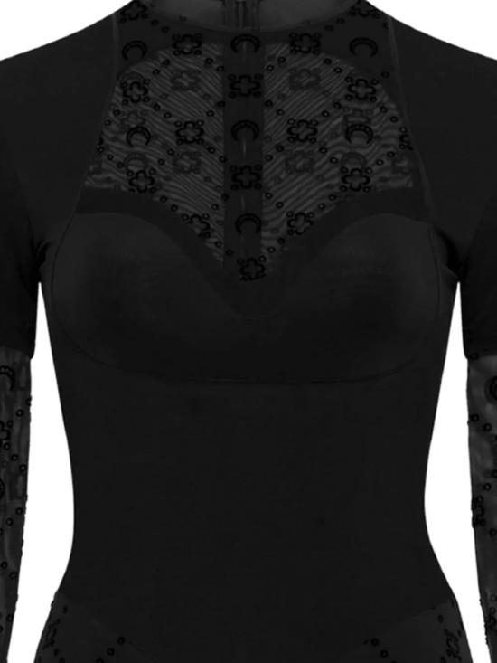 26SS 마린세르 롱 원피스 WJS028ACJER0005 BK99 BLACK - MARINE SERRE