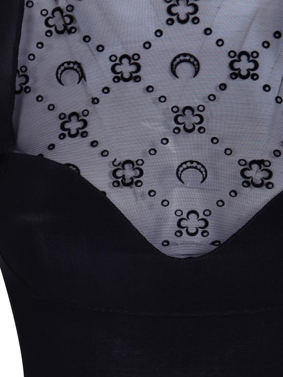 26SS 마린세르 롱 원피스 WJS028ACJER0005 BK99 BLACK - MARINE SERRE