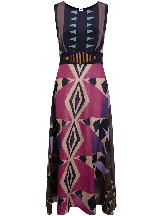 26SS VOLANTIS 롱 원피스 PANTHERP146LP145 UNIC MULTICOLOUR