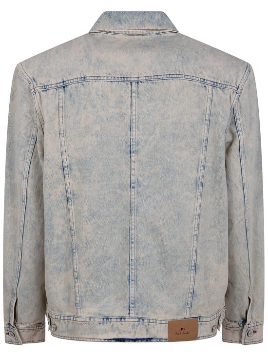 26SS PS 바이 폴스미스 데님 자켓 M2R899ZV22591 08 WHITE - PS BY PAUL SMITH