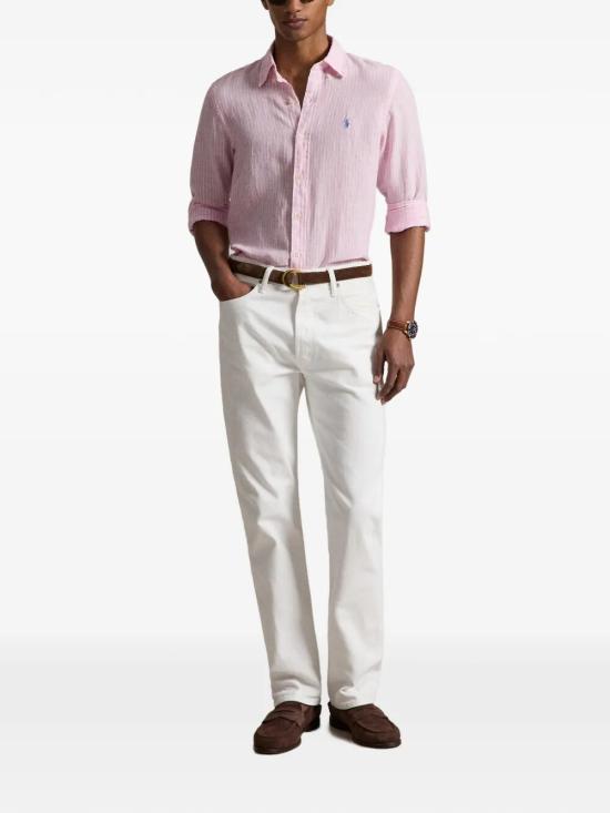 26SS 폴로 랄프로렌 긴팔 셔츠 710B15594008 PINK PINK PURPLE - POLO RALPH LAUREN