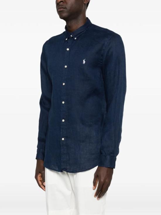 26SS 폴로 랄프로렌 긴팔 셔츠 710968915506 NEWPORT BLUE - POLO RALPH LAUREN