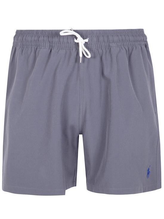 26SS 폴로 랄프로렌 포니 자수 스윔 쇼츠 710957782015 GREY - POLO RALPH LAUREN