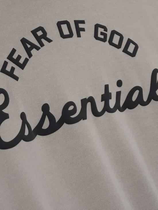 26SS 피어오브갓 후드 티셔츠 192SP264463F FADED GREY - FEAR OF GOD