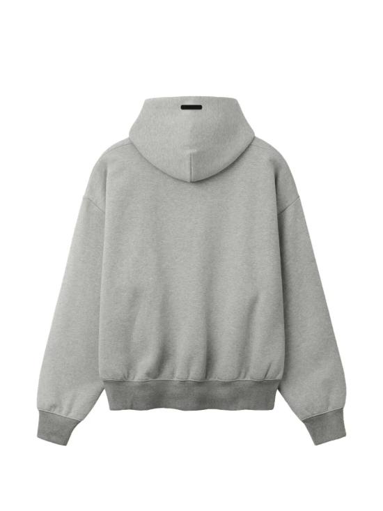 26SS 피어오브갓 후드 티셔츠 192SP262053F CONCRETE GREY - FEAR OF GOD