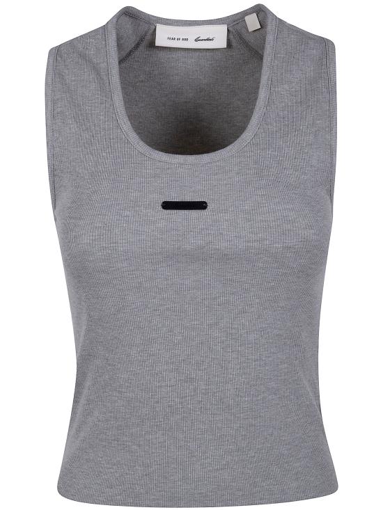 26SS 피어오브갓 민소매 티셔츠 125SP267062FW CONCRETE GREY