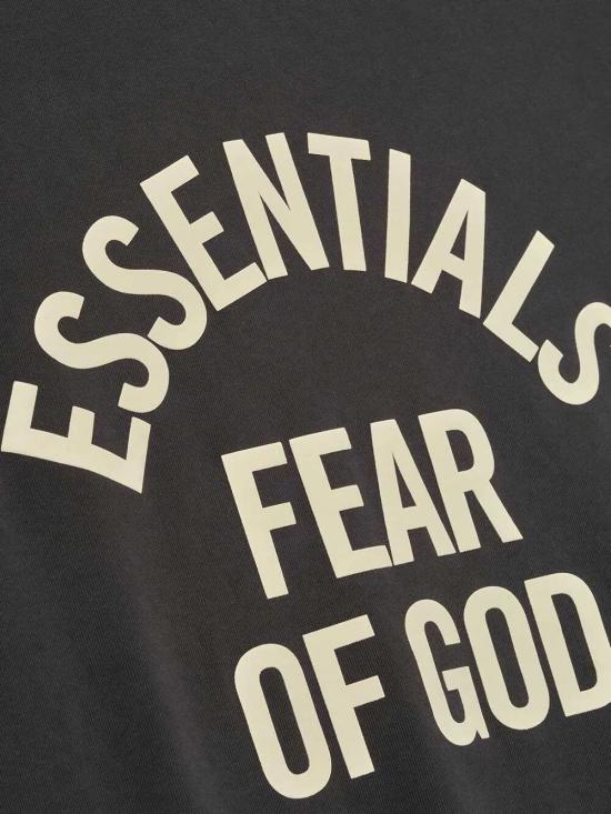 26SS 피어오브갓 반팔 티셔츠 125SP262001F FADED BLACK - FEAR OF GOD