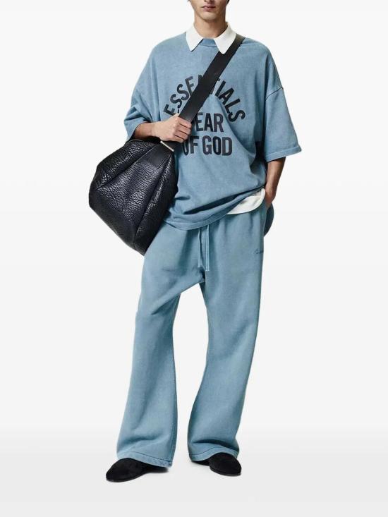 26SS 피어오브갓 반팔 티셔츠 125SP262003F FADED BLUE - FEAR OF GOD