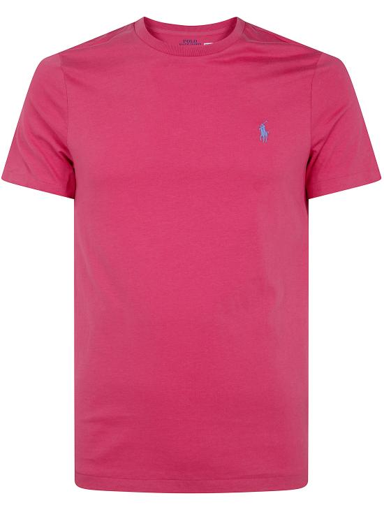 26SS 폴로 랄프로렌 포니로고 자수 반팔 티셔츠 710671438515 RED - POLO RALPH LAUREN