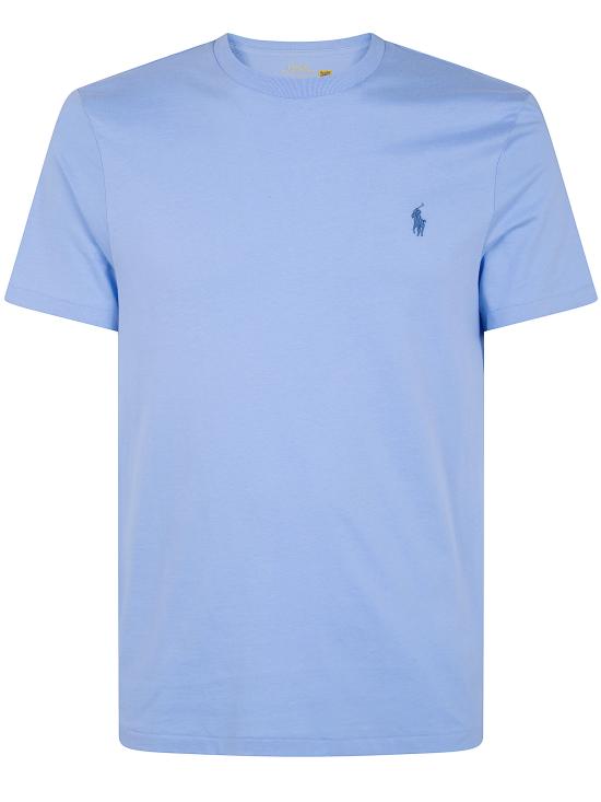 26SS 폴로 랄프로렌 포니로고 자수 반팔 티셔츠 710671438020 AUSTIN BLUE - POLO RALPH LAUREN