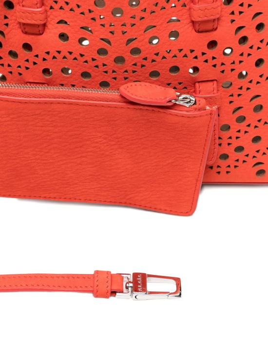 26SS 알라이아 토트백 AA1S06720CA322 A50 ORANGE BRULE - ALAIA