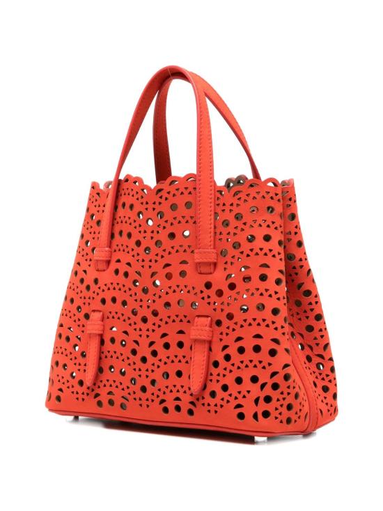 26SS 알라이아 토트백 AA1S06720CA322 A50 ORANGE BRULE - ALAIA