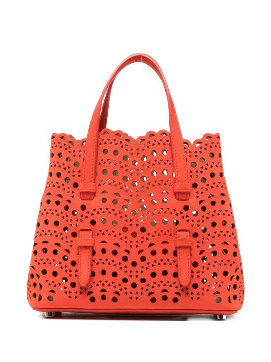 26SS 알라이아 토트백 AA1S06720CA322 A50 ORANGE BRULE
