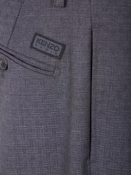 25FW 겐조 스트레이트 팬츠 FF65PA3689ID 92 BROWN - KENZO