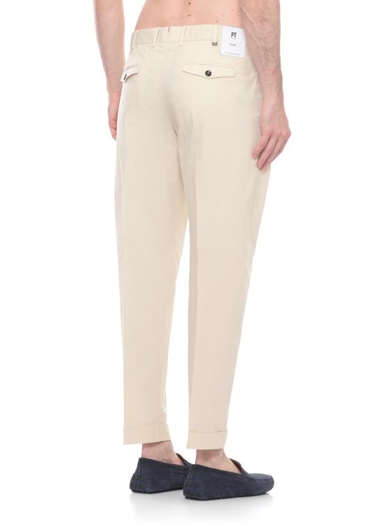 26SS 피티토리노 수트 팬츠 CORTZAZ40FWDNK30 Y019 White - PT TORINO