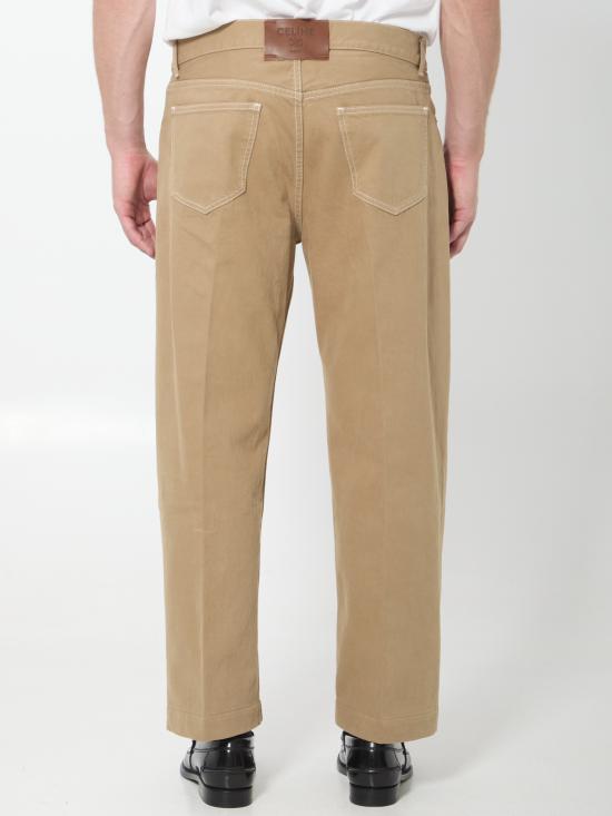 26SS 셀린느 코튼 데님 보이프렌드 진 001 RP0DI789D GJX6 BEIGE - CELINE