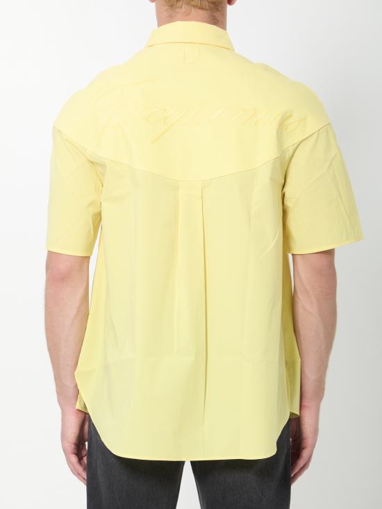 26SS 자크뮈스 반팔 셔츠 SHM00589AW00770 250 YELLOW - JACQUEMUS