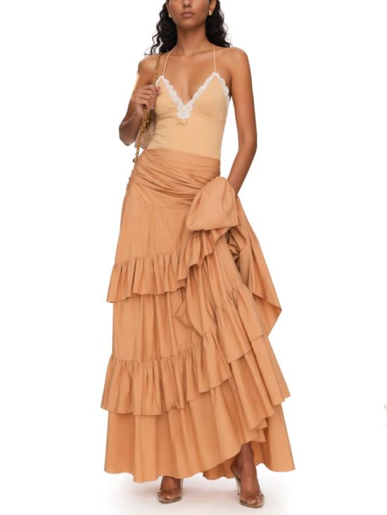 26SS 끌로에 롱 스커트 26UJU53144 26U BEIGE - CHLOE