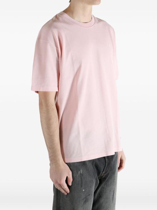 26SS 생로랑 반팔 티셔츠 832941Y37HC5631 Pale pink - SAINT LAURENT