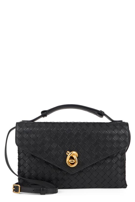 26SS 보테가베네타 노트 락 크로스바디백 817191V08Z01019 black