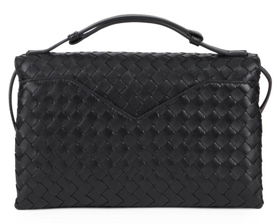 26SS 보테가베네타 노트 락 크로스바디백 817191V08Z01019 black - BOTTEGA VENETA