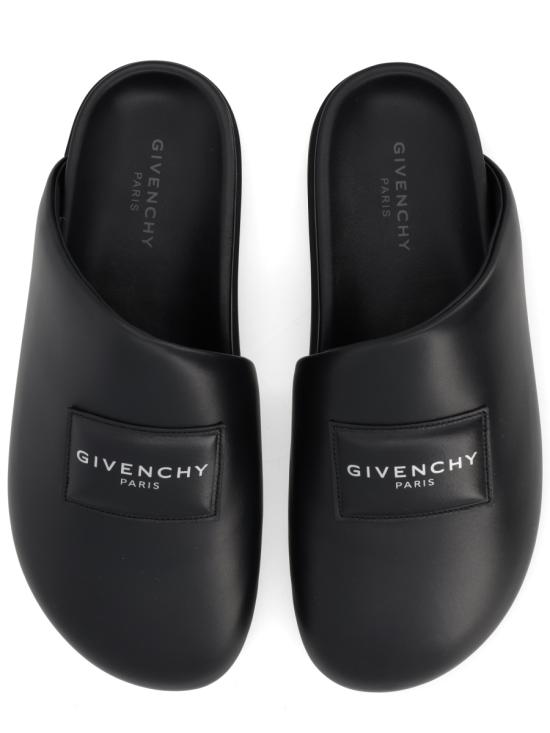 26SS 지방시 뮬/슬리퍼 BH302NH1XM 001 BLACK - GIVENCHY