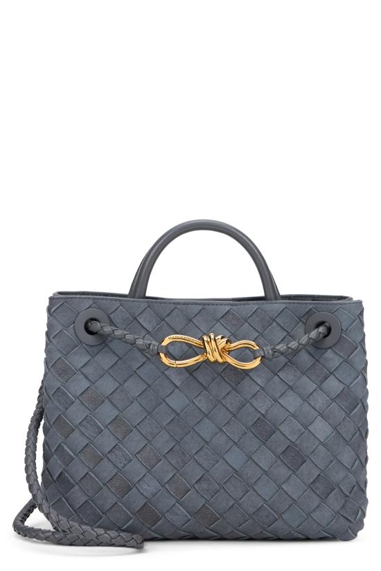 26SS 보테가베네타 안디아모 스몰 토트백 766014V6FQ14550 blue