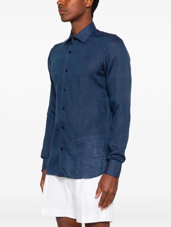 26SS 보리엘로 긴팔 셔츠 21019 15 BLUE - BORRIELLO