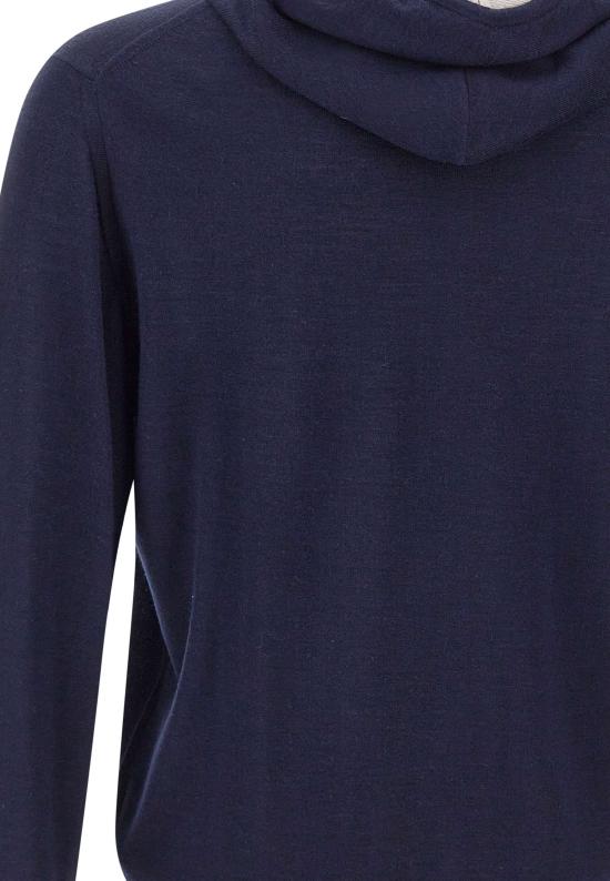 26SS 일레븐티 후드 티셔츠 M76MAGM69 MAG0M0431102 BLUE - ELEVENTY