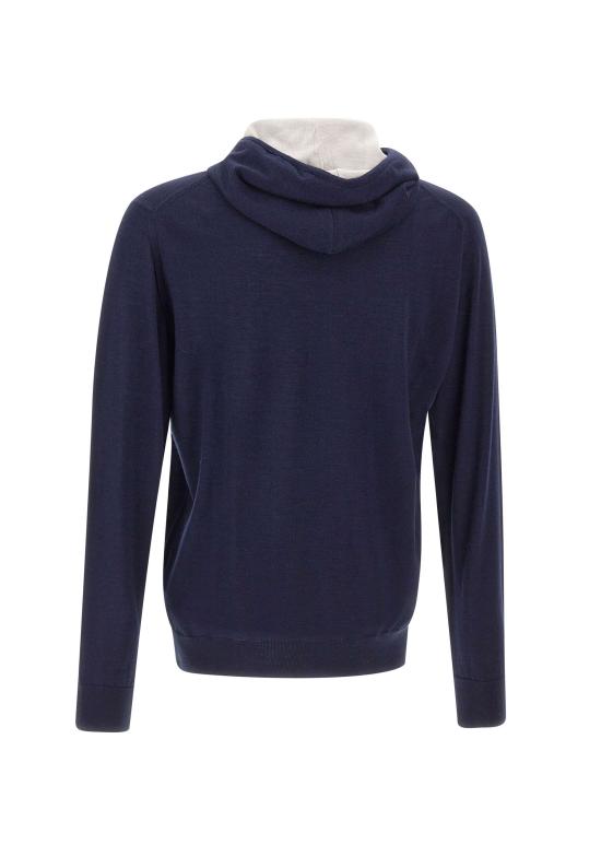 26SS 일레븐티 후드 티셔츠 M76MAGM69 MAG0M0431102 BLUE - ELEVENTY