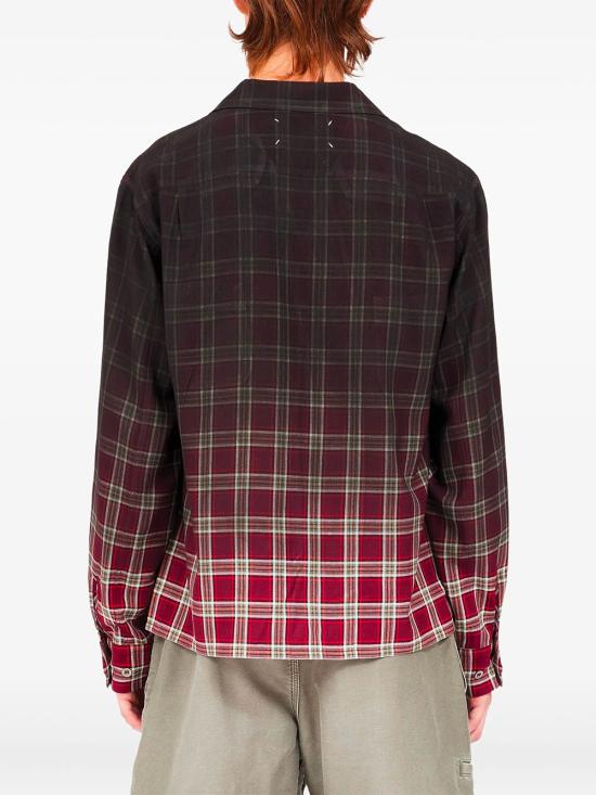 26SS 마르지엘라 긴팔 셔츠 S50DT0069M35692 001F RED - MAISON MARGIELA