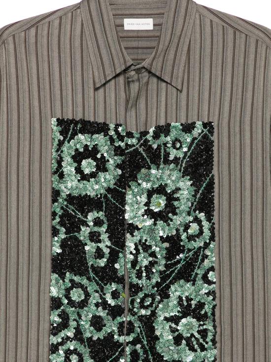 26SS 드리스 반 노튼 긴팔 셔츠 0207163067 802 GREY - DRIES VAN NOTEN