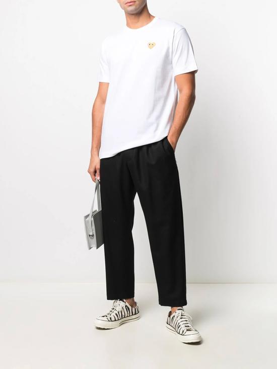 26FW 꼼데가르송 반팔 티셔츠 P1T216 WHITE - COMME DES GARCONS