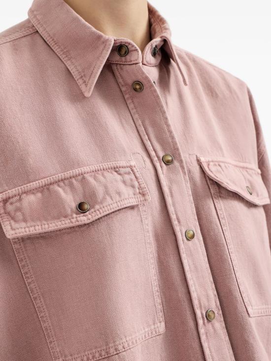 26SS 브루넬로 쿠치넬리 셔츠 ML996NC206 C9399 - BRUNELLO CUCINELLI