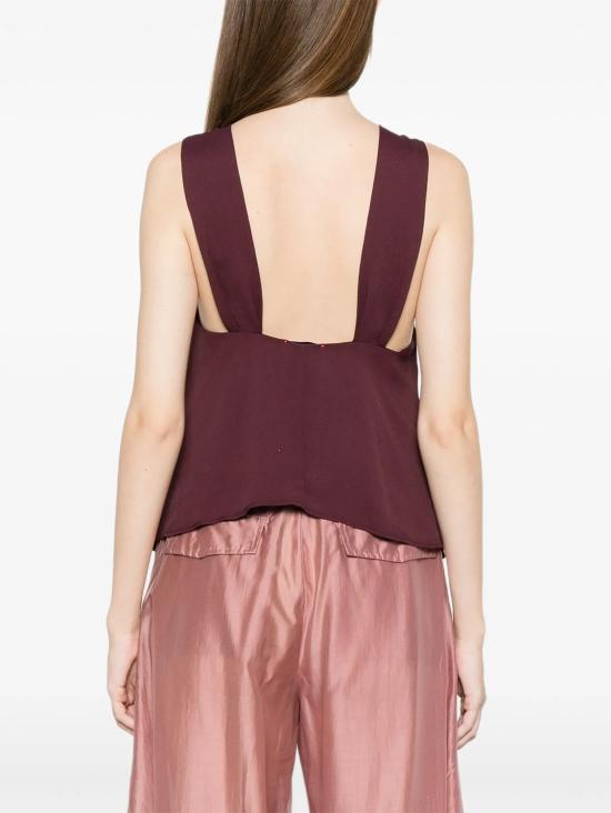 26SS 포르테포르테 민소매 티셔츠 14885 F49M2 RUBY - FORTE FORTE