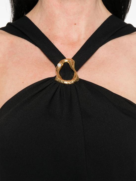 26SS 포르테포르테 롱 원피스 14884 F49M8 NOIR - FORTE FORTE