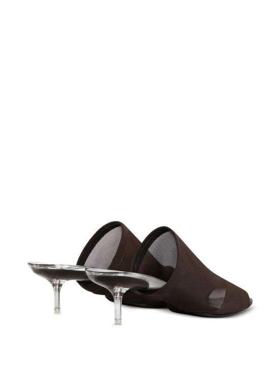 26SS 쿠레쥬 뮬/슬리퍼 226SSD062PA0164 1983 CHOCOLATE - COURREGES