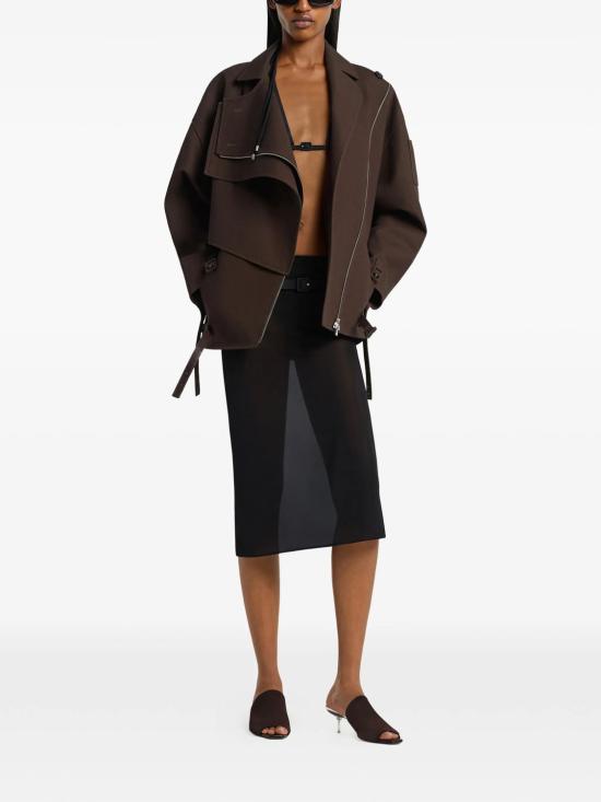 26SS 쿠레쥬 뮬/슬리퍼 226SSD062PA0164 1983 CHOCOLATE - COURREGES