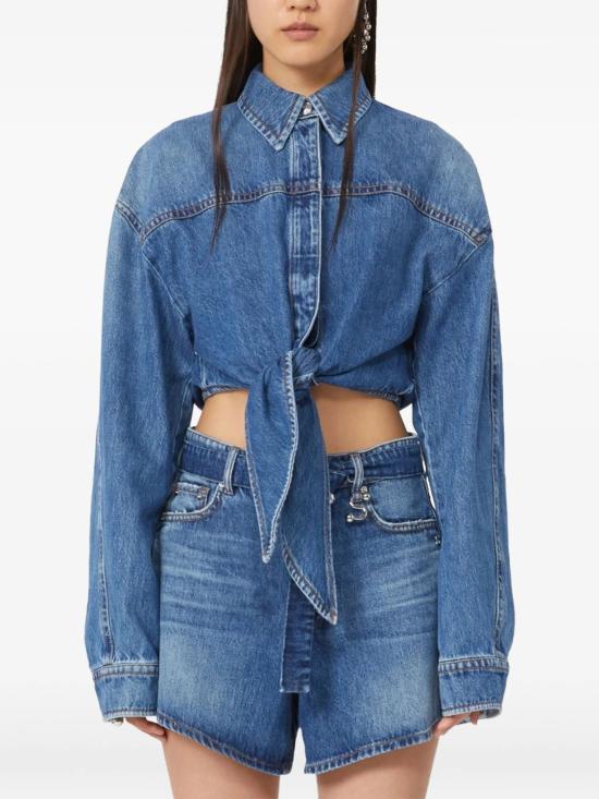 26SS 막스마라 데님 셔츠 2612111032650 005 AZUL NOCHE VINTAGE - MAX MARA