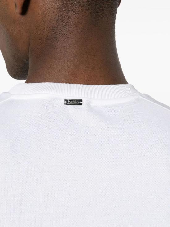 26SS 에르노 반팔 티셔츠 JG000206U52059 1000 WHITE - HERNO