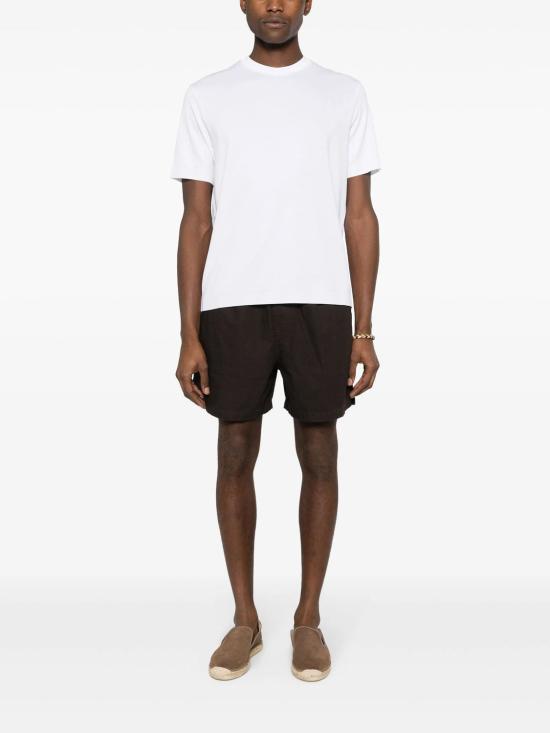 26SS 에르노 반팔 티셔츠 JG000206U52059 1000 WHITE - HERNO