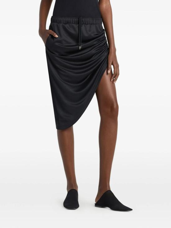 26SS 쿠레쥬 미디 스커트 226JJU371JS0195 9999 BLACK - COURREGES