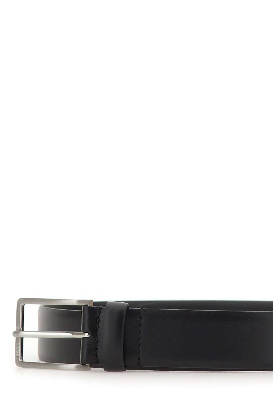 26SS 보스 가죽 벨트 50491834 001 BLACK - BOSS