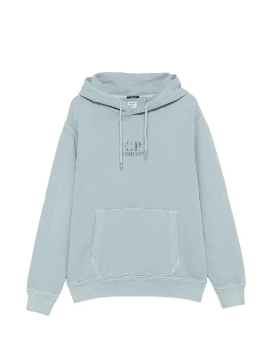 26SS 씨피 컴퍼니 후드 티셔츠 20CMSS037B110044R 809 SILVER BLUE