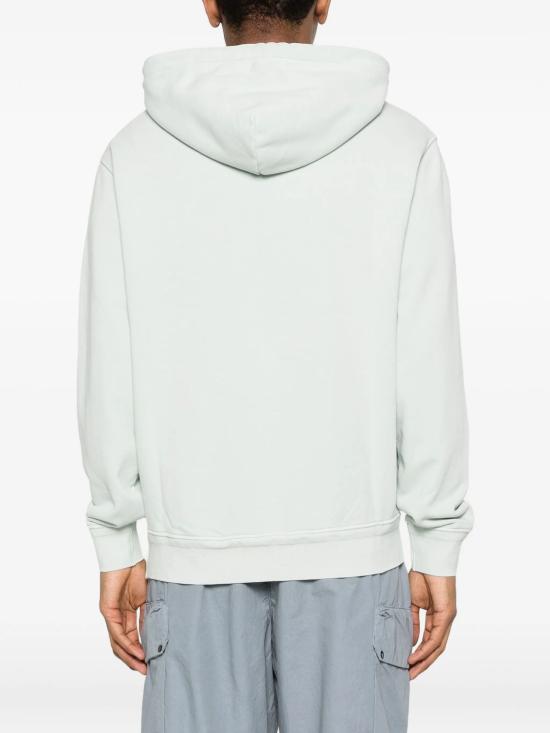 26SS 씨피 컴퍼니 후드 티셔츠 20CMSS037B110044R 804 MISTY BLUE - C.P. COMPANY