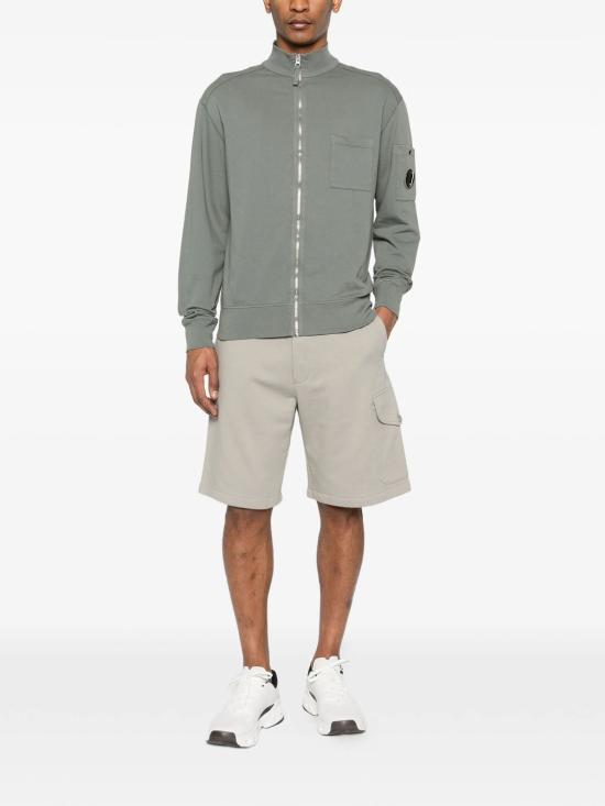 26SS 씨피 컴퍼니 집업 니트 20CMSS021A002246G 921 GUNMETAL - C.P. COMPANY